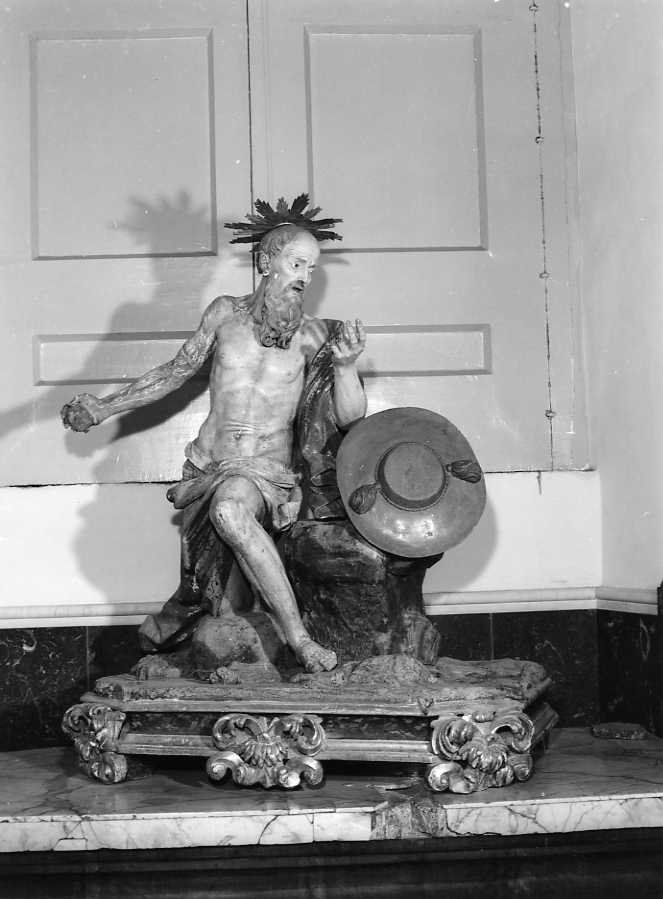 San Girolamo penitente (scultura) - bottega campana (sec. XVII)