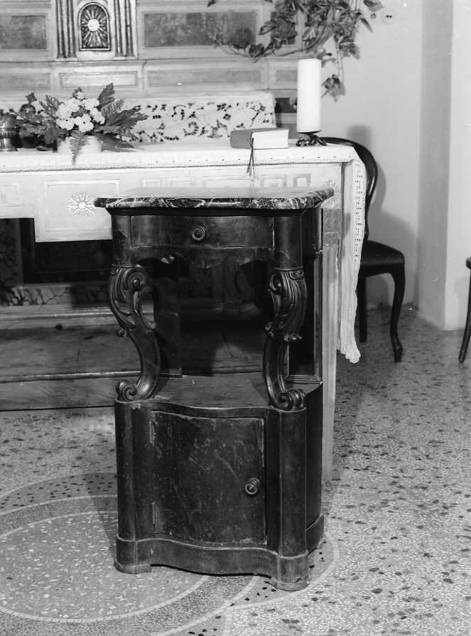 tavolino - bottega campana (sec. XIX)