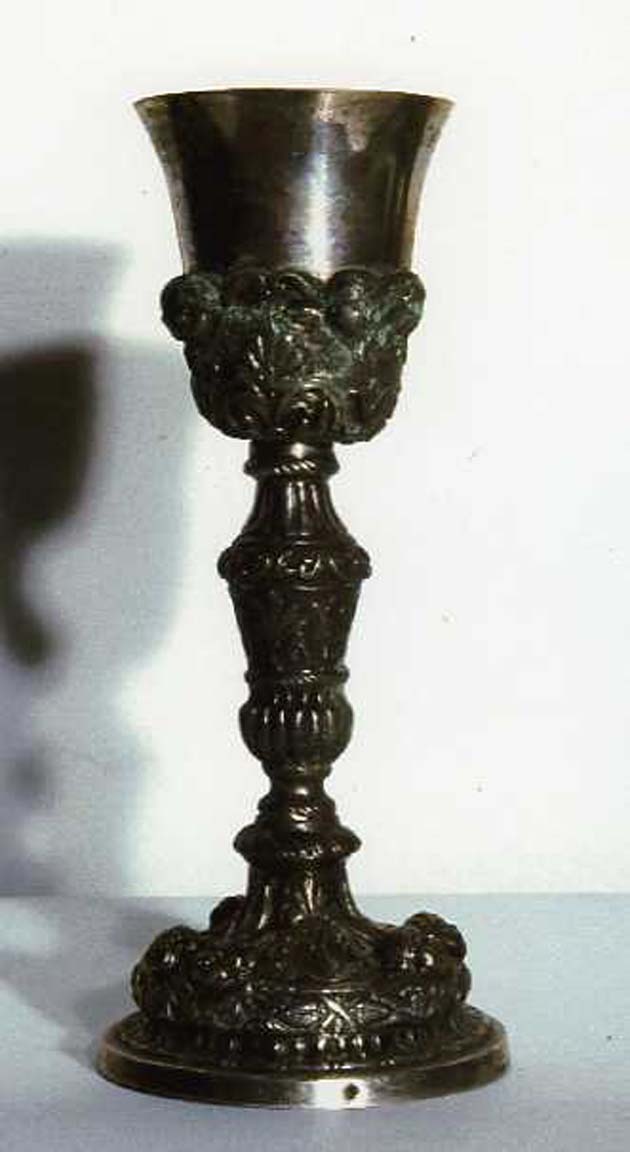 calice - bottega napoletana (fine/inizio secc. XVIII/ XIX)