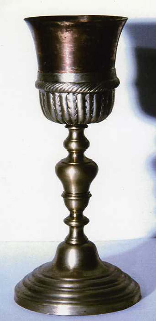 calice - bottega napoletana (fine sec. XVIII)