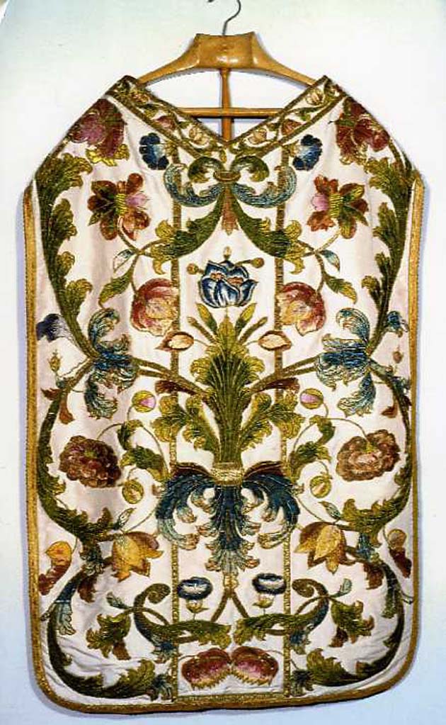 pianeta - manifattura napoletana (fine/inizio secc. XVII/ XVIII)