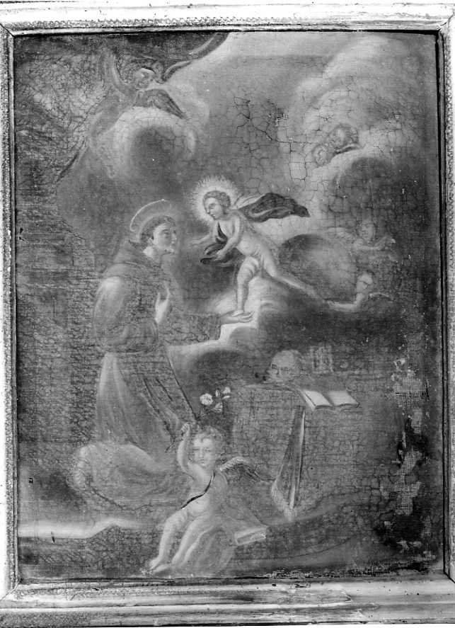 Sant'Antonio da Padova (dipinto) - ambito campano (sec. XVIII)