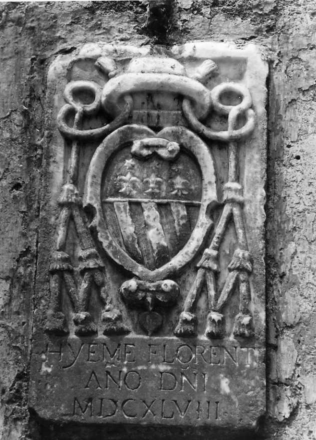 stemma (rilievo) - bottega napoletana (sec. XVII)