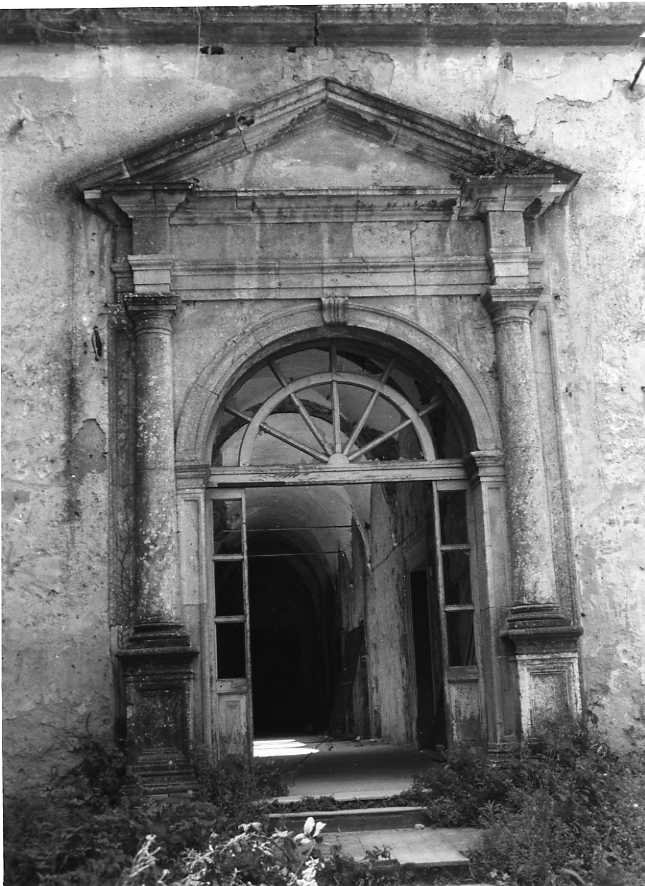 mostra di portale - bottega napoletana (fine sec. XVIII)