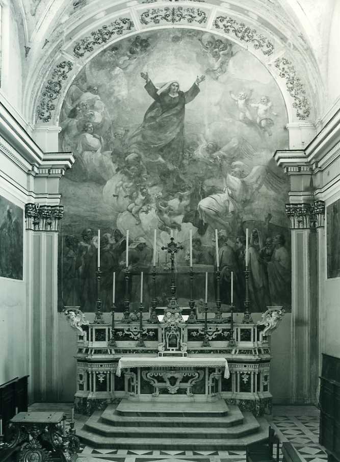 assunzione della Madonna (dipinto) di Bocchetti Gaetano (sec. XX)
