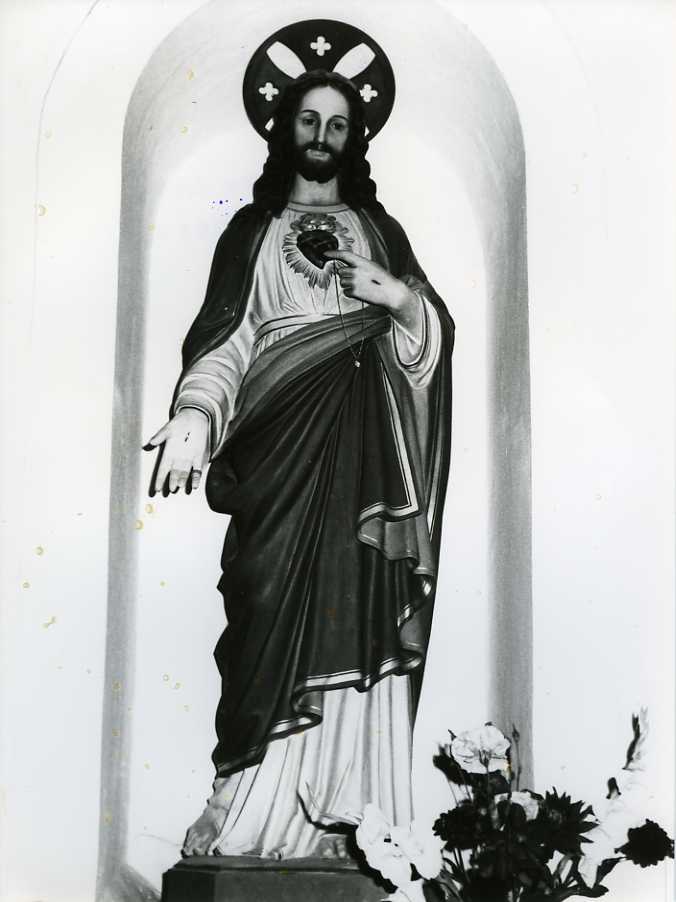 Sacro Cuore di Gesù (statua) - bottega campana (primo quarto sec. XX)