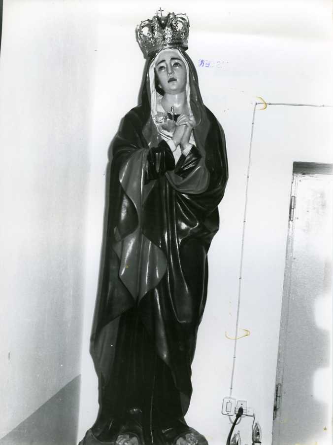 Madonna Addolorata (statua) - bottega campana (primo quarto sec. XX)