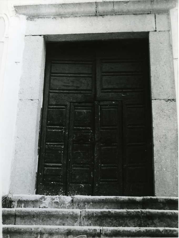 mostra di portale - bottega campana (seconda metà sec. XVIII)