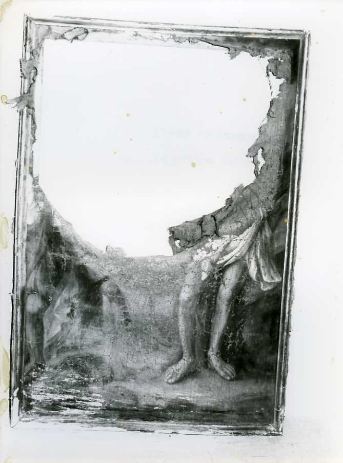 San Sebastiano (dipinto, frammento) di Germano Raffaele (sec. XIX)