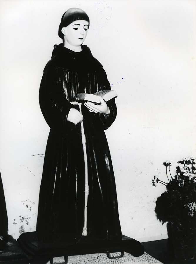 frate (statua) - bottega campana (prima metà sec. XVIII)