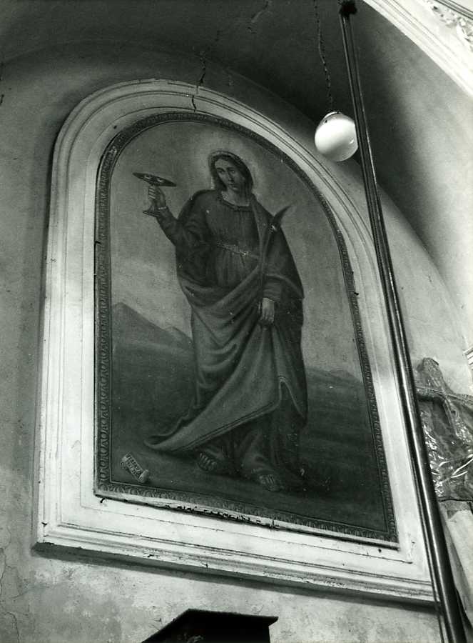 Santa Lucia (dipinto) di D'Errico A (sec. XIX)