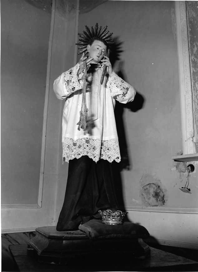 San Luigi Gonzaga (manichino) - bottega campana (seconda metà sec. XIX)