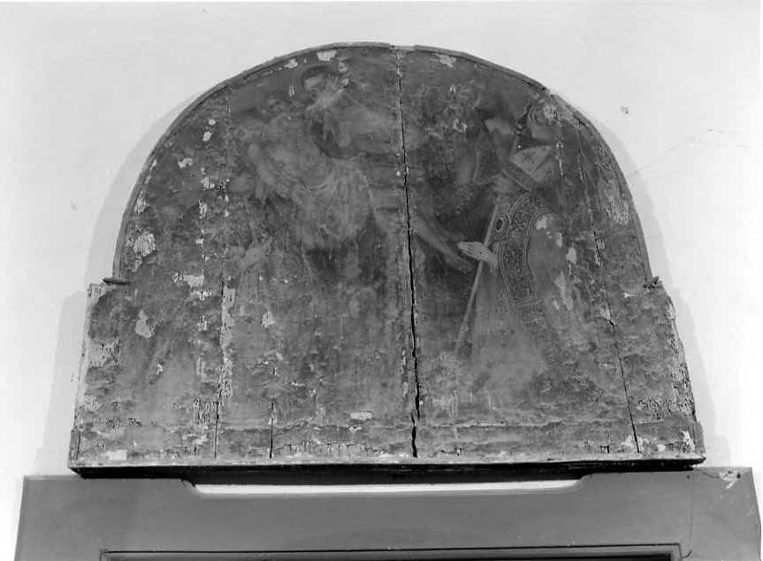 pietà (dipinto) - ambito campano (fine/inizio secc. XV/ XVI)