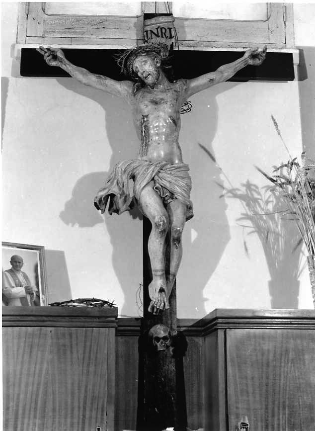 Cristo crocifisso (crocifisso) - bottega napoletana (sec. XVII)