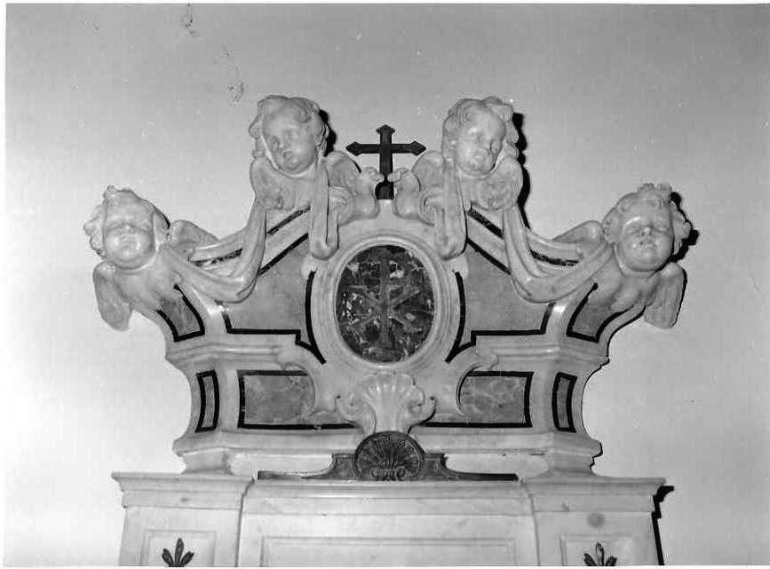 cherubini (decorazione plastica) - bottega campana (sec. XVIII)