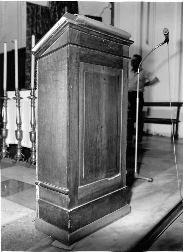 leggio - bottega campana (sec. XVIII)