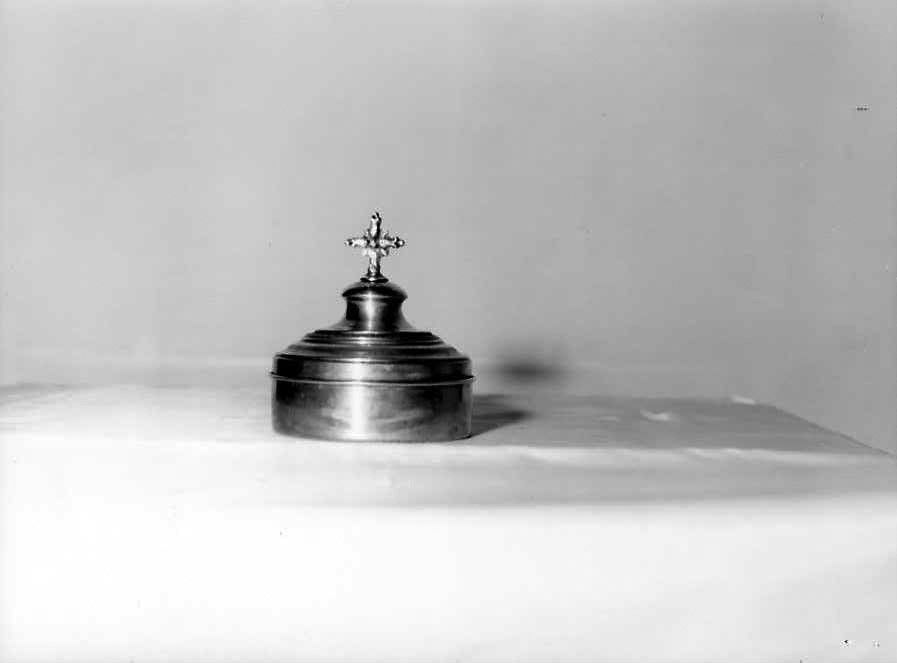 pisside da viatico - bottega campana (fine sec. XIX)