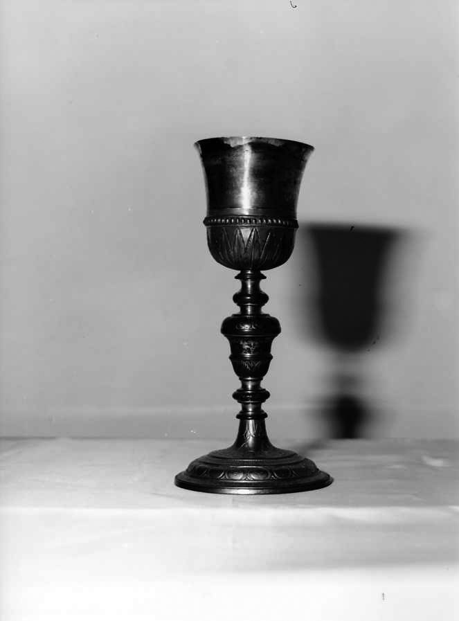 calice - bottega campana (seconda metà sec. XIX)