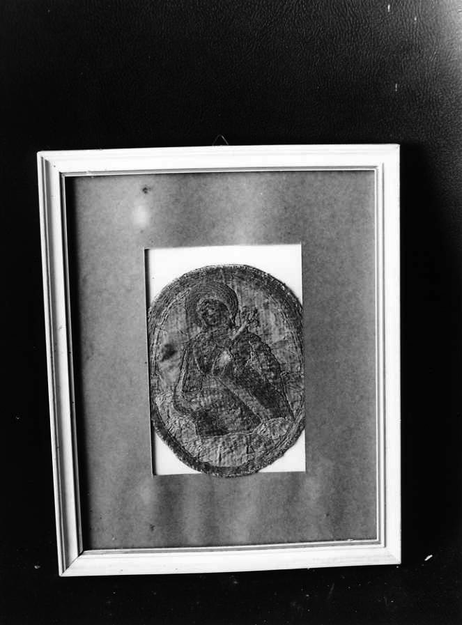 Madonna Addolorata (paramento liturgico) - manifattura campana (prima metà sec. XIX)