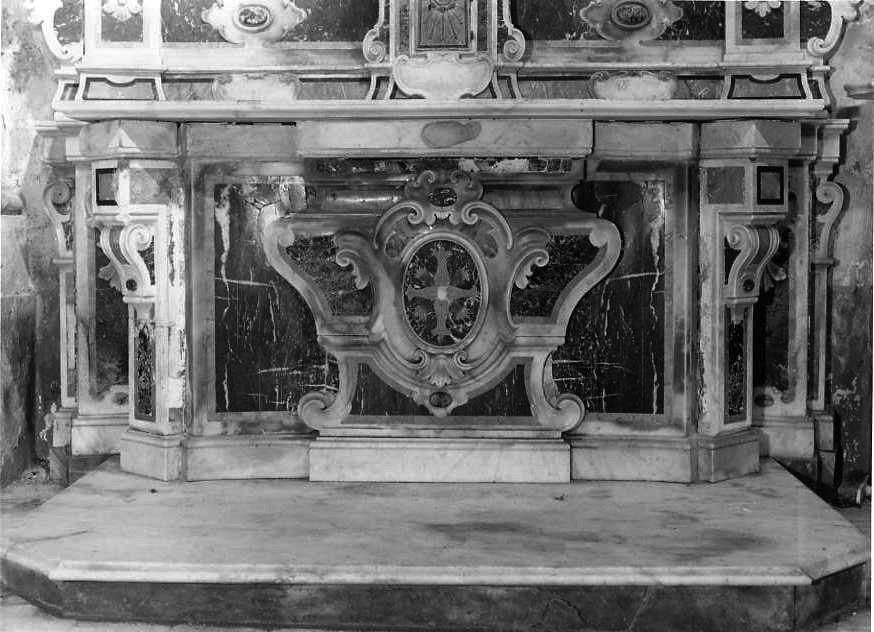 paliotto, serie - bottega campana (seconda metà sec. XVIII)