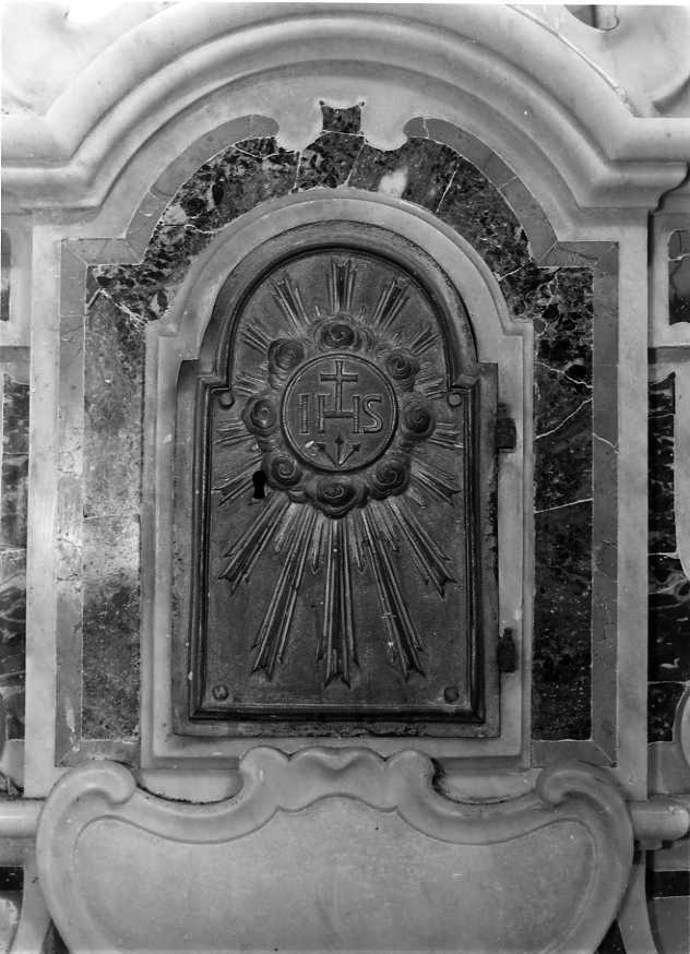 sportello di tabernacolo, serie - bottega campana (seconda metà sec. XVIII)