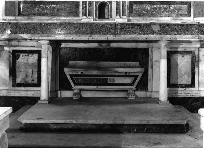 paliotto - bottega campana (secondo quarto sec. XIX)