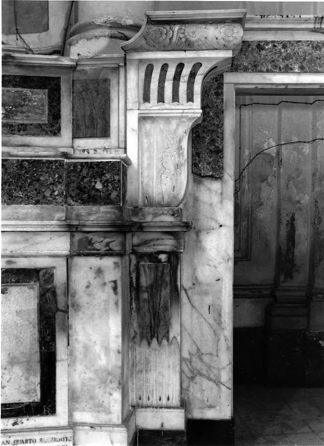 altare maggiore - bottega campana (secondo quarto sec. XIX)