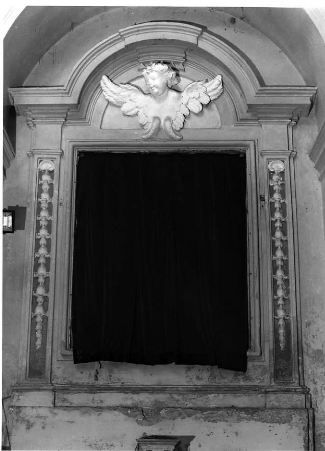 decorazione plastico-architettonica, serie - bottega campana (seconda metà sec. XVIII)