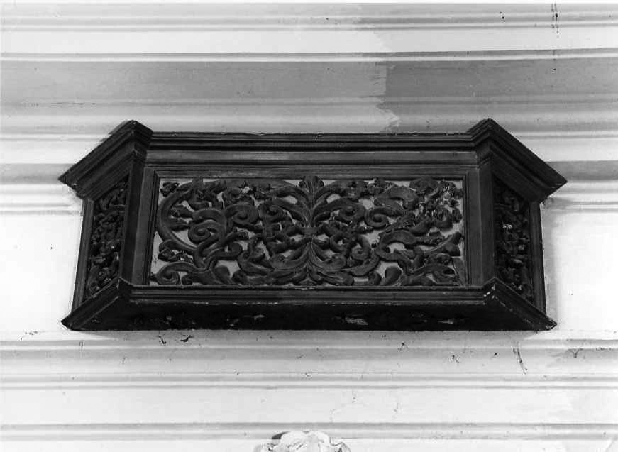 gelosia, serie - bottega campana (seconda metà sec. XVIII)