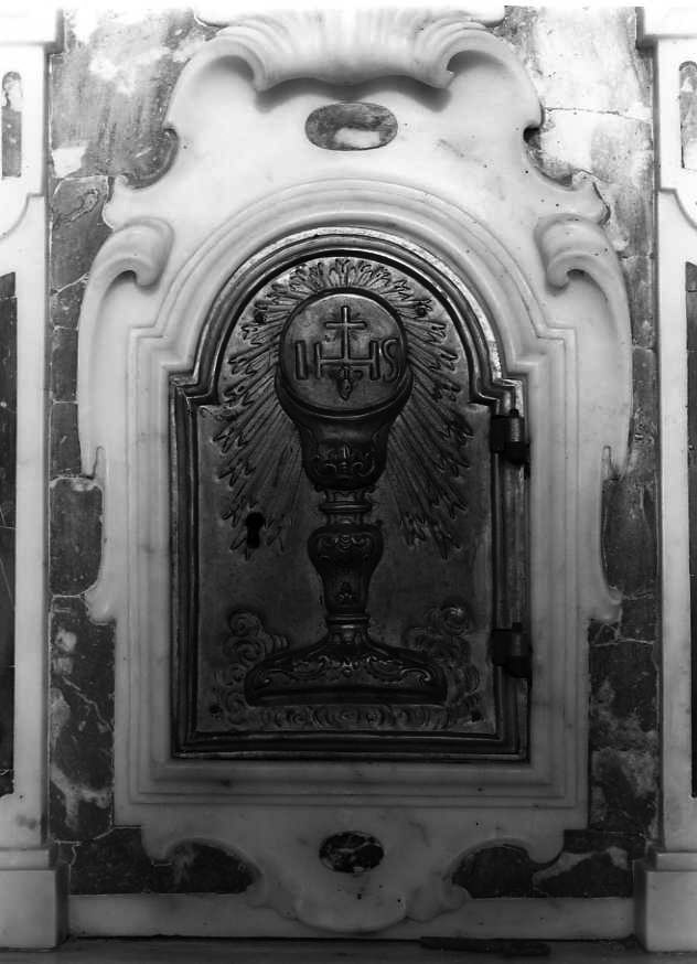 sportello di tabernacolo - bottega campana (seconda metà sec. XVIII)