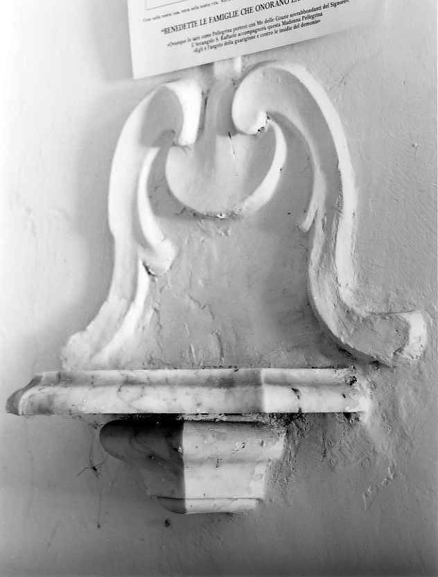 mensola - bottega campana (prima metà sec. XIX)