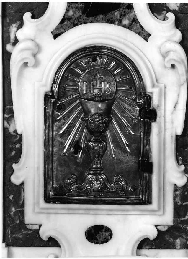 sportello di tabernacolo - bottega campana (fine sec. XVIII)