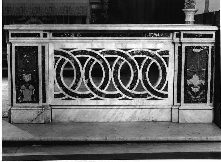 balaustrata, serie - bottega campana (seconda metà sec. XIX)