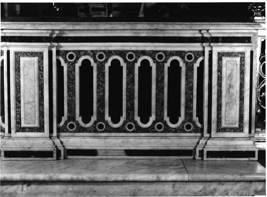 balaustrata - bottega campana (seconda metà sec. XIX)