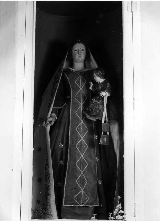 Madonna del Carmelo (manichino) - bottega campana (seconda metà sec. XIX)