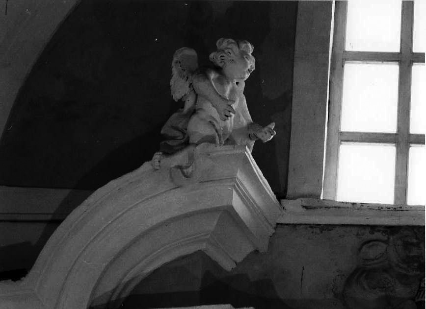 angelo (decorazione plastica) - bottega campana (metà sec. XVIII)