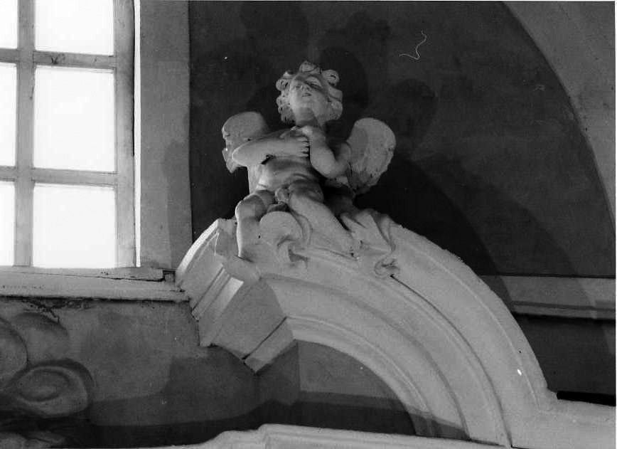 angelo (decorazione plastica) - bottega campana (metà sec. XVIII)
