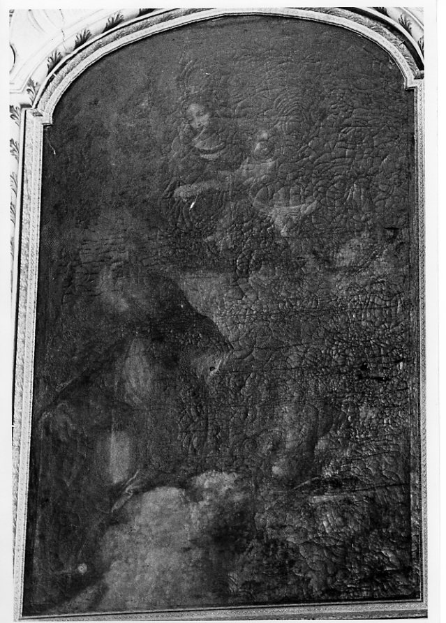 Madonna in gloria (dipinto) - ambito campano (prima metà sec. XVIII)