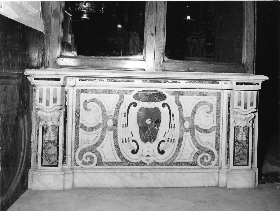 balaustrata - bottega napoletana (seconda metà sec. XVIII)