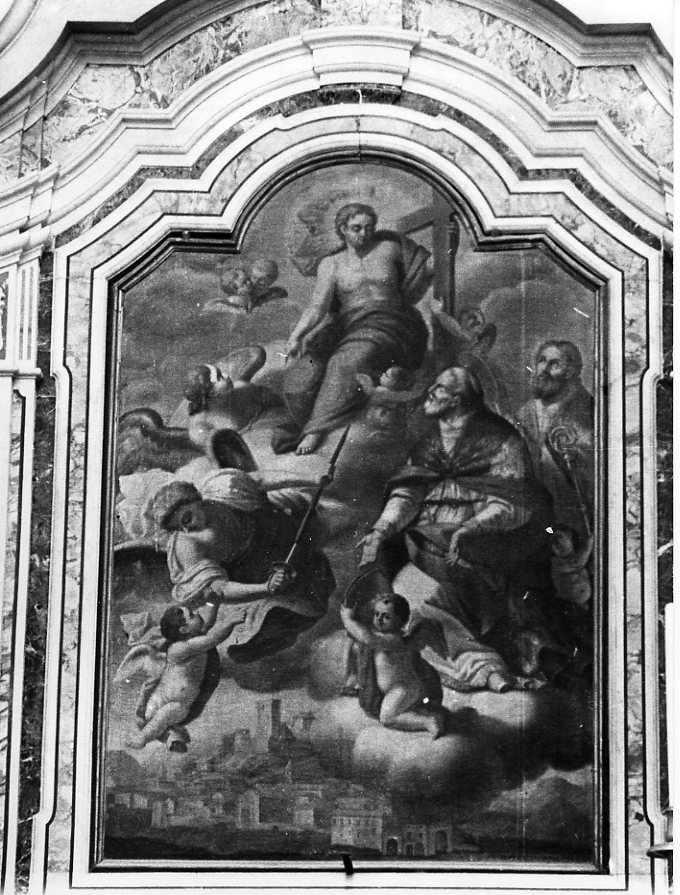 Cristo in gloria (dipinto) - ambito campano (sec. XVIII)