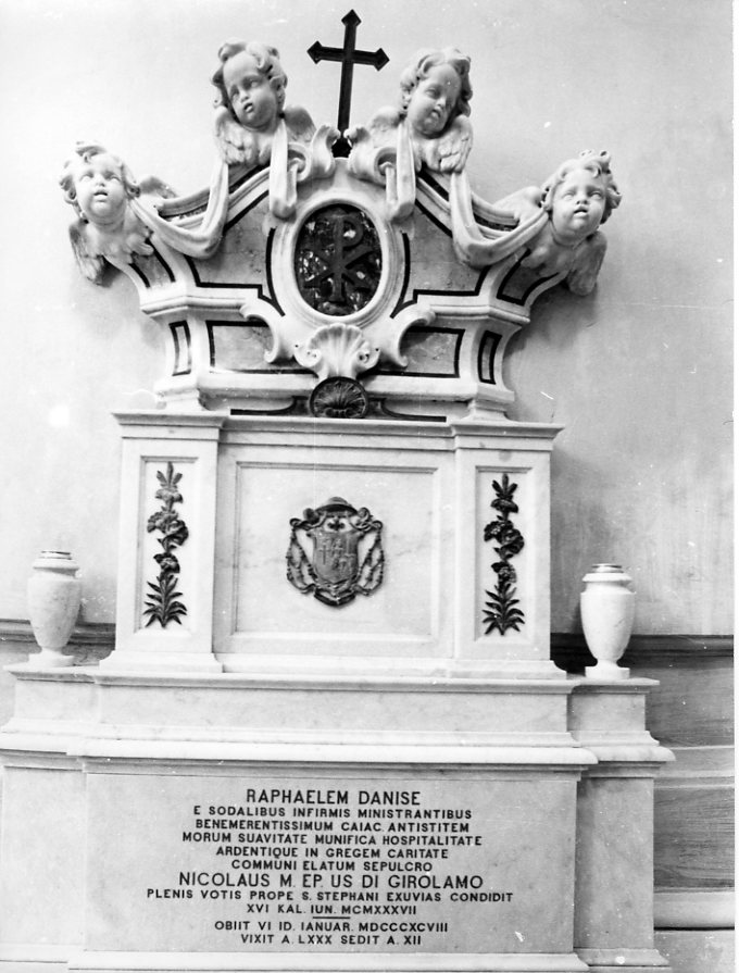 monumento funebre - bottega napoletana (sec. XX)