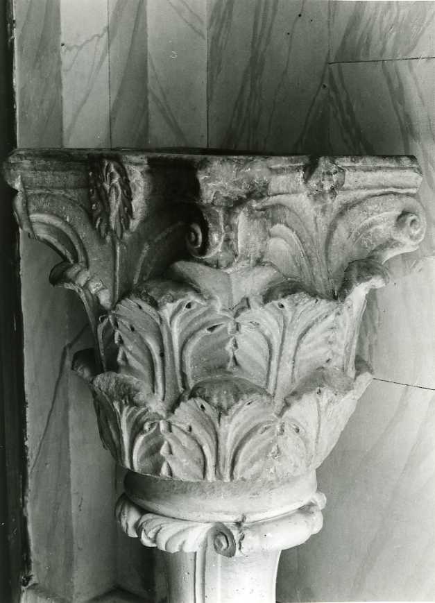 capitello composito - bottega campana (sec. XVIII)