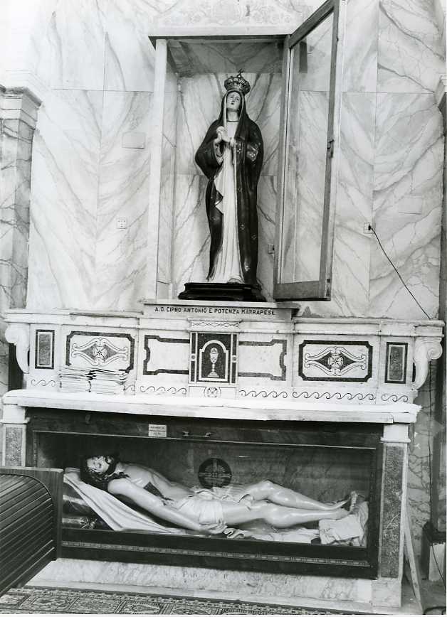 altare - bottega campana (prima metà sec. XX)