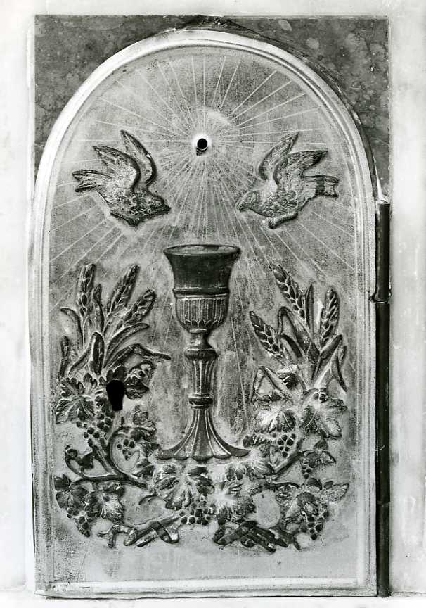 sportello di tabernacolo - bottega campana (sec. XIX)