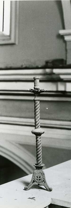 candeliere - bottega campana (sec. XVIII)