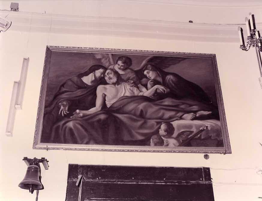 compianto sul Cristo morto (dipinto) di Gagliardi L (prima metà sec. XX)