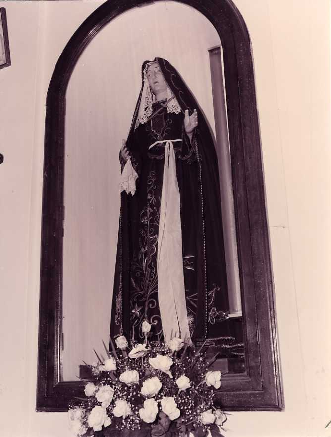 Madonna Addolorata (statua) - bottega campana (prima metà sec. XX)