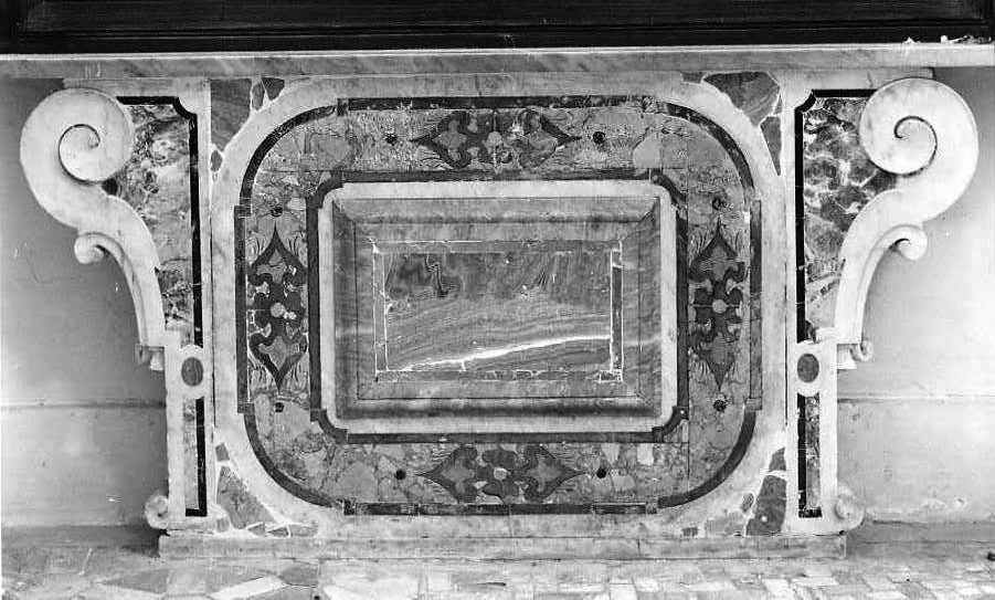 paliotto, serie - bottega napoletana (secc. XVIII/ XIX)