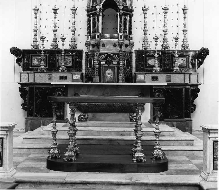 altare - bottega napoletana (prima metà sec. XIX)