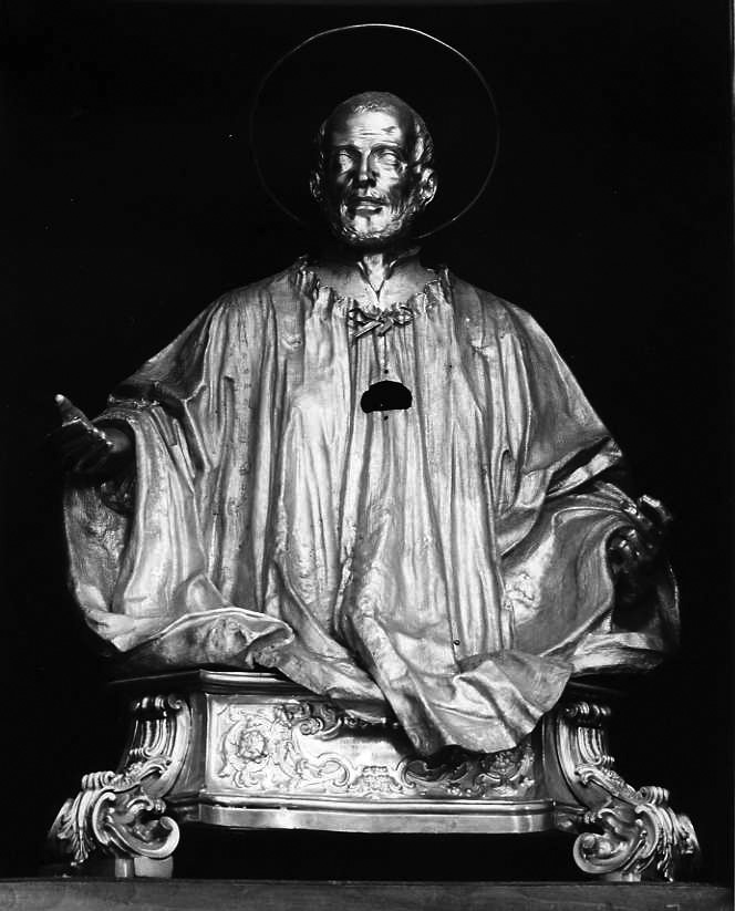 San Gaetano (busto) di De Angelis Francesco (prima metà sec. XVIII)